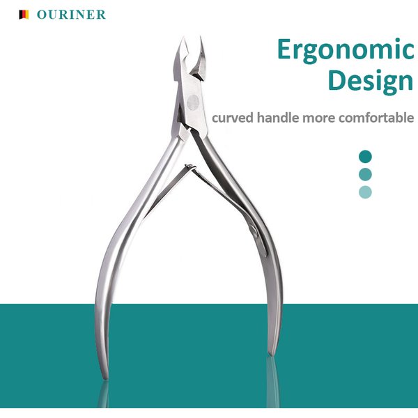 Cuticle Nippers Nail Manicure Cuticle Scissors Clippers Trimmer Dead Skin Remover Pedicure Stainless Steel Cutters Tool