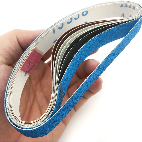 TAIDEA TG2109 – ceinture de ponçage pour affûteur de couteaux, grain électrique 120/320/600/1000 # TG2002, accessoires de remplacement exclusif, 4 couleurs