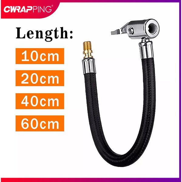Auto Reifen Inflator Schlauch Tragbare Aufblasbare Pumpe Auto Reifen Inflator Anschluss 300PSI Hochdruck Reifen Luft Schlauch Reparatur Auto Werkzeuge