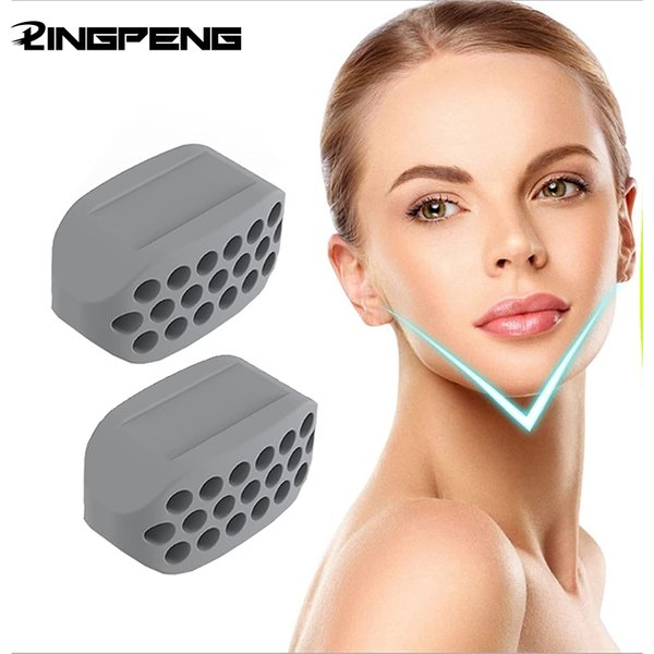 Jaw Face and Neck Exerciser Define Your Jawline Slim and Tone Your Face Look Younger and Healthier Helps Reduce Stress
