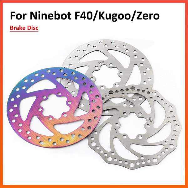 Disque de frein 140MM pour Ninebot F20 F30 F40 P65 pour Kugoo M4 ZERO disque de frein de Scooter électrique en acier inoxydable avec 6 pièces de vis