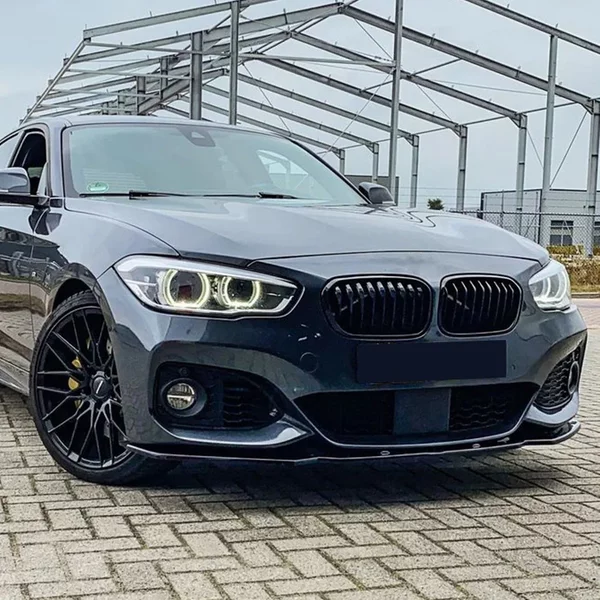 Spoiler de pare-chocs avant style Maxton pour BMW F20 F21 2015-2019, Série 1 118i 118d 120i 120d M-Pack