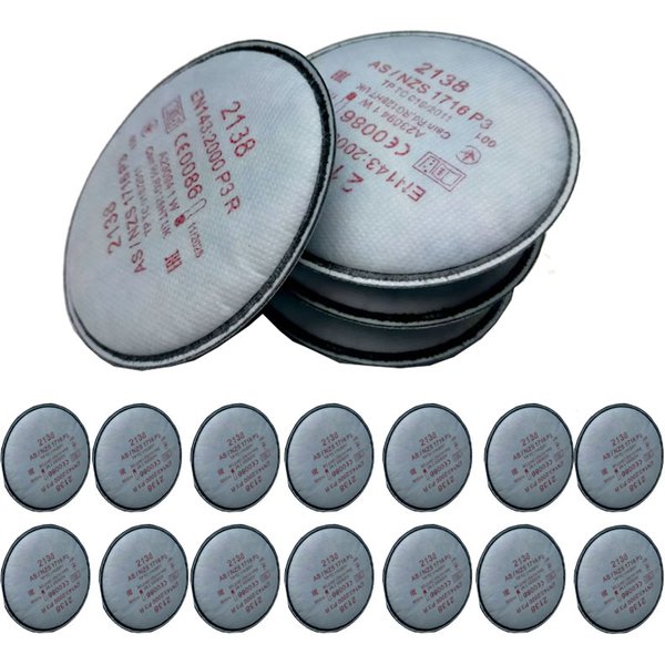 2138 P3 R Particulate Filter with Nuisance Level for 3M 6800 7502 6200 Series Respirator Dust Mask