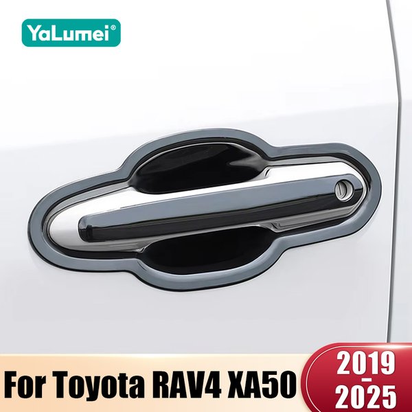 Für Toyota RAV4 XA50 2019 2020 2021 2022 2023 2024 2025 Hybrid Edelstahl Autotürgriff-Schutzabdeckung Zubehör