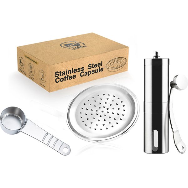 Reusable Coffee Capsule For Philips Senseo System Coffee Machine Eco-friendly Refillable Pods Espresso Crema Maker