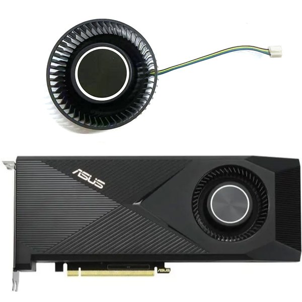 Original Neuer 78MM 4PIN PLB08025B12HH CF7525U12D GPU-Lüfter für Asus RTX 3070 TI 3080 3090 Turbo Grafikkarten