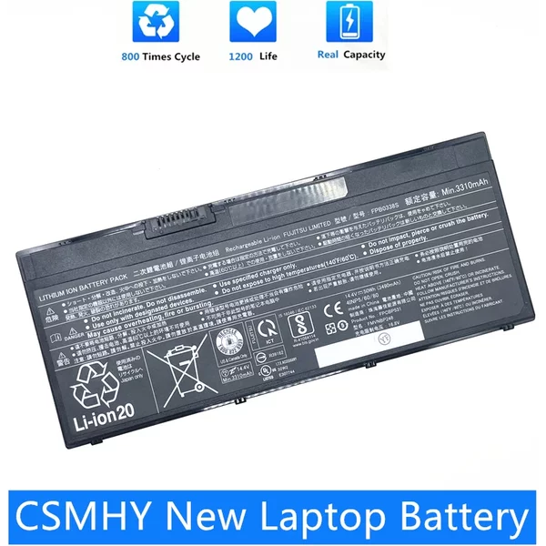 CSMHY nouvelle batterie d'ordinateur portable FPB0338S pour Fujitsu LifeBook U747 U748 U757 U758 T937 T938 E548 E558 FPCBP529 FMVNBP247 NBP248