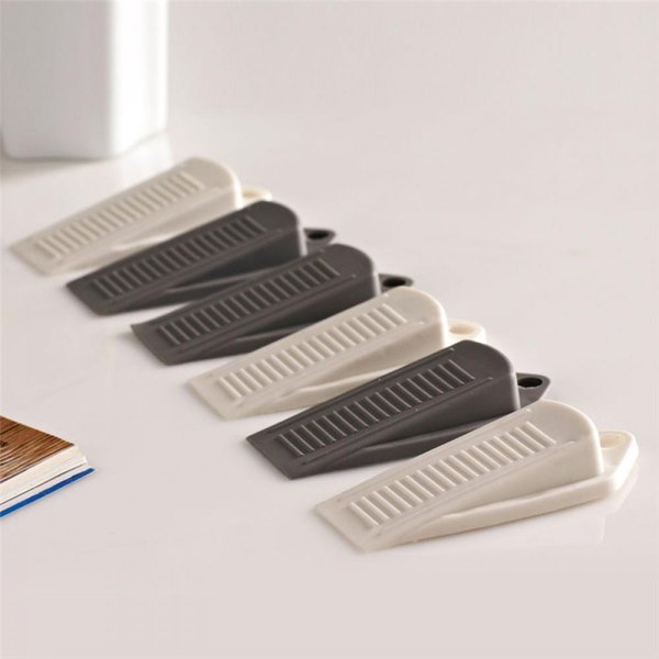 Butée de porte à cale en caoutchouc, 2 pièces, conception de souris pratique, support de butoir de porte, protection de sécurité pour bébé, butées de porte de bureau et de maison