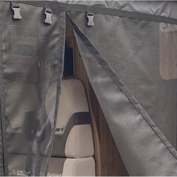 Wohnmobil-Seitentür-Moskitonetz-Vorhang Anti-Insekten-Schutz für Fiat Ducato/Peugeot Boxer/Citroen Relay 2006+ Wohnmobil-Zubehör
