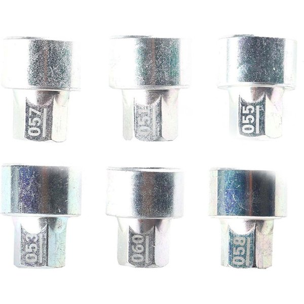 Tire Wheel Lock Anti-Theft Screw Lug Nut Bolt #43/45/46/51/53/55/56/57/58/60 Removal Key Socket For BMW F20/F21 F30/F31 F32/F34