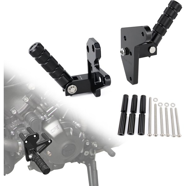 Einstellbare Highway Peg Mounts Rider Einstellbare Fußrasten Kit Für Yamaha MT-09 2021-2023 Tracer 9 GT 2021-2022 MT-09 SP 2021-2023