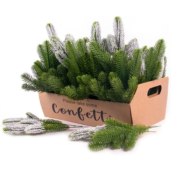 10/20pc Weihnachten Kiefer Zweige Weihnachten Dekoration Künstliche Gefälschte Pflanze Kiefer Nadeln Kranz DIY Weihnachten Baum Wohnkultur neue Jahr
