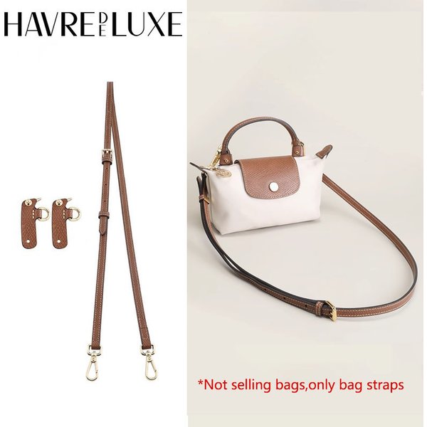 Sangle de sac à bandoulière de remplacement en cuir pour Mini sac Longchamp, sangle d'épaule sans poinçonnage, accessoires de sac de Modification