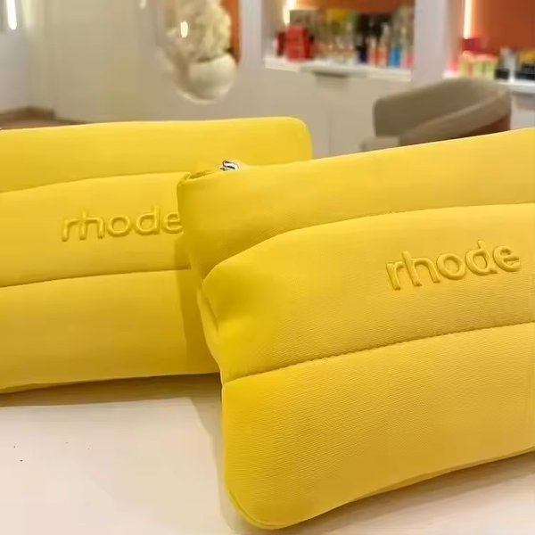 Sac de maquillage RH Brand, édition limitée australienne, sac à fermeture éclair bleu, sac noir édition limitée anniversaire, pochette pour téléphone Lemontini été