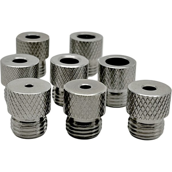 Woodworking Stainless Steel Drill Sleeve 3mm-10mm Drill Guide Bushing for Drilling Locator Doweling Jig and Pocket Hole Jig