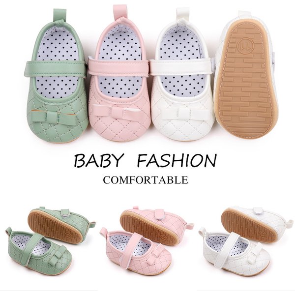 Cute Baby Girl Shoes Toddler Prewalking Shoes Princess Style for Spring and Summer Mary Jane Bowknot High Quality 2023 Fashion