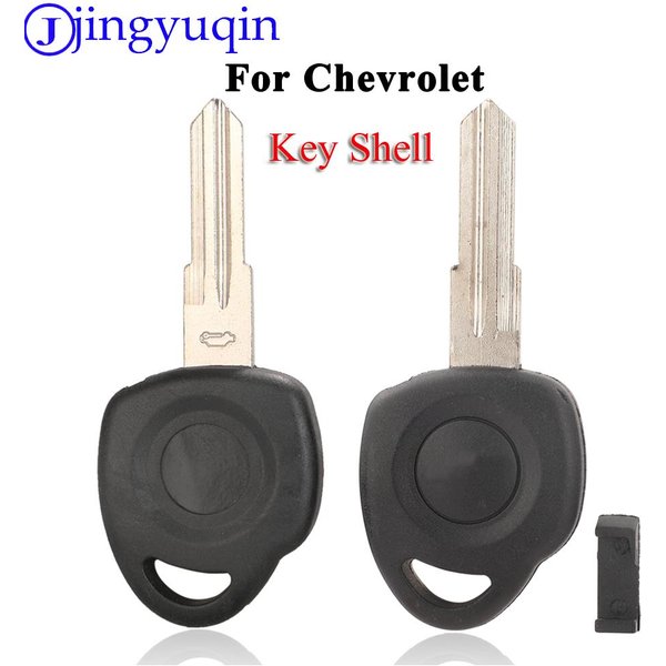 Jingyuqin 10pcs Replacement Transponder Car Key Blank Fob For For Chevrolet Cruze Epica Lova Camaro Impala Car Key Shell Case