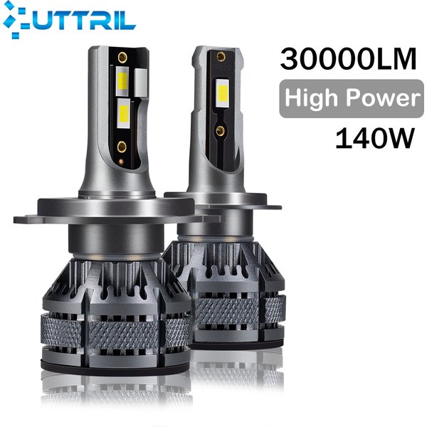 H7 h4 led scheinwerfer 6000k h1 h8 h11 led birne nebel licht 9005 hb3 9006 hb4 auto lampe 30000lm 140w 12v auto birne motorrad
