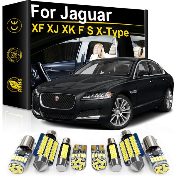 Für Jaguar xf xj xk f s x Typ Tempo 1994 2009 2010 2011 2012 2014 2015 2016 2020 2021 Zubehör Auto LED Innen beleuchtung Canbus