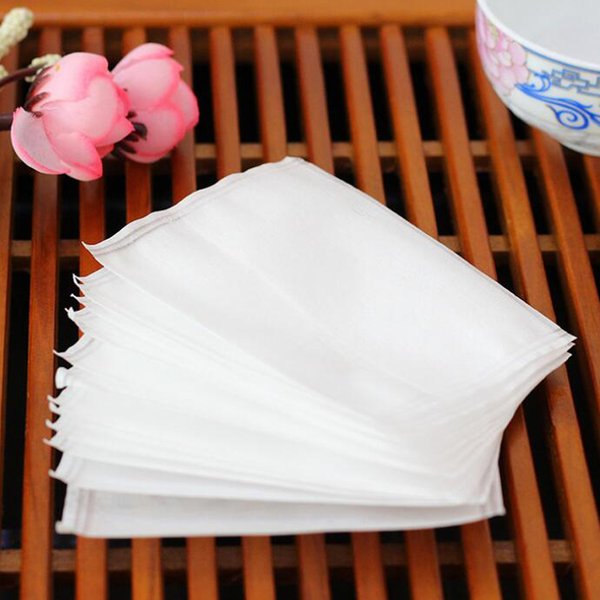 100pcs/lot Empty Pet Tea Bags Filter Herb Loose Disposable Tea infuser Strainer