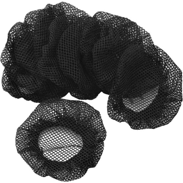 2er-Pack Damen Häkeln Mesh Bun Cover Snood Haarnetz Tanz Haar Kopfbedeckung Zubehör