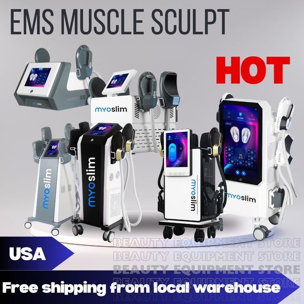 EMS Körperstraffungs- und Muskelstimulationsgerät Sculpt-Therapie EMS Gewichtsreduktion Kostenlose US EMS Körperformungsmaschine Hi-EMT Gewichtsabnahme