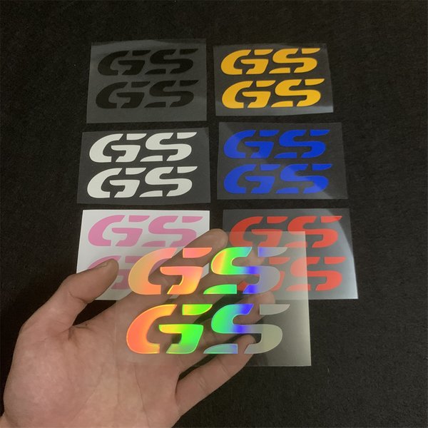 2Pcs Motorcycle Waterproof Reflective Sticker GS Waterbird Modification for BMW F650 F700 F750 F800 F850 R1250 R1200GS