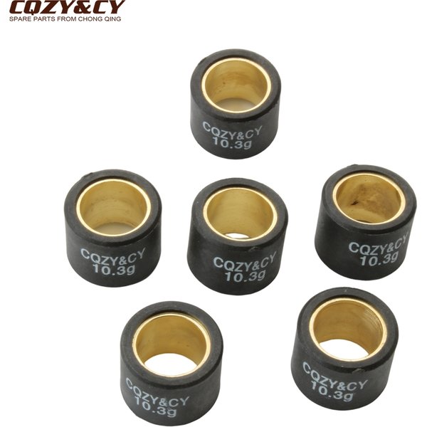 Poids de rouleau de variateur de Scooter 21x17mm 10.3g 11.2g 13.8g pour Derbi Boulevard 200cc Rambla 300ie