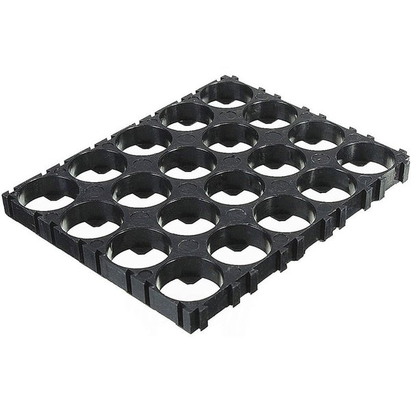 10/20/30/40/50Pcs 4x5 Cell 18650 Batteries Spacer Holders Radiating Shell Plastic Bracket Organizer Power Bank Case 18650