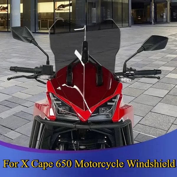 Accessoires de modification du pare-brise avant pour moto Morini X Cape 650, protection du pare-brise, déflecteur protecteur