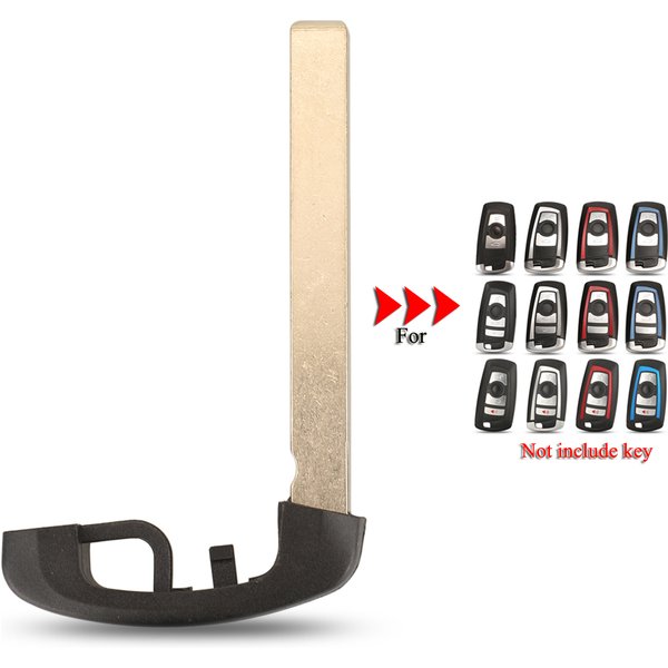 jingyuqin Insert Blade For BMW 1 3 5 Series F10 F20 F30 F40 Remote Smart Car Key Insert Blade Blank Keyless Replacement