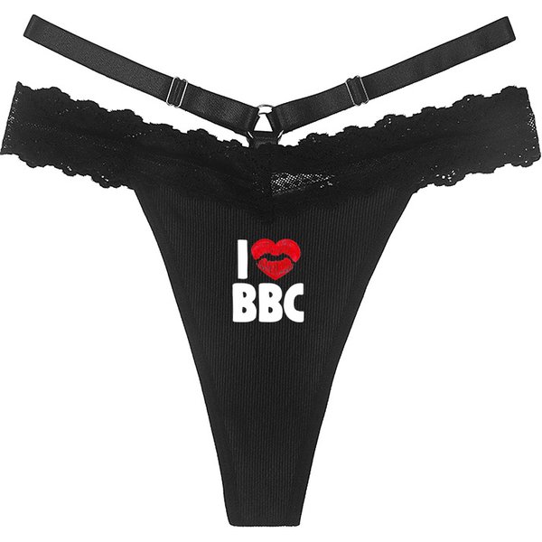 Ich liebe bbc Frauen heiße Höschen Mädchen lustige Unterwäsche neue Frauen spurlose Gstring sexy Spitze Tanga schwarze Unterwäsche String Homme