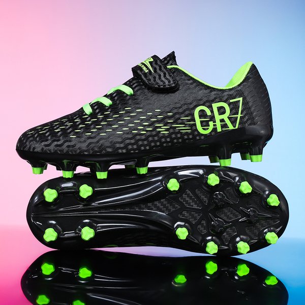 Nouvelles chaussures de football pour enfants, chaussures de sport d'extérieur, chaussures de football pour garçons et filles, chaussures de football à boucles, chaussures de futsal, pointures 28-39