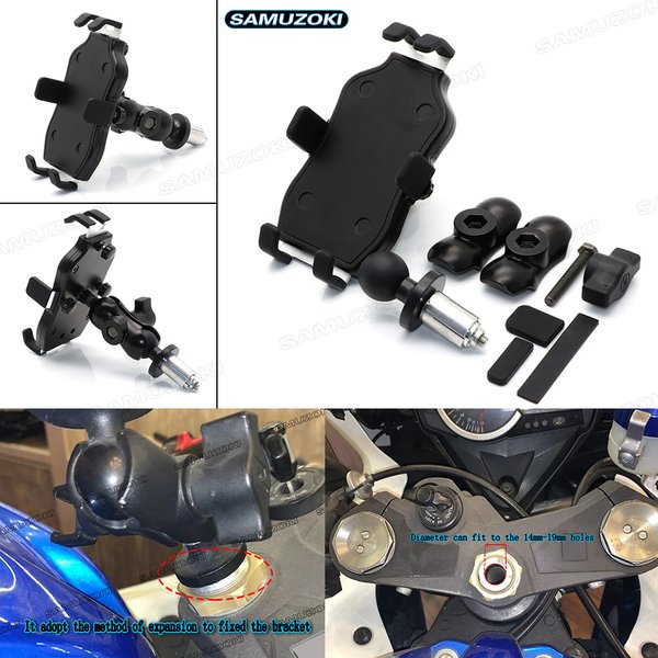 Support de téléphone de Navigation pour HONDA F5 CBR650F VFR1200 BMW S1000RR HP4 2010 14 15, Support de cadre de moto