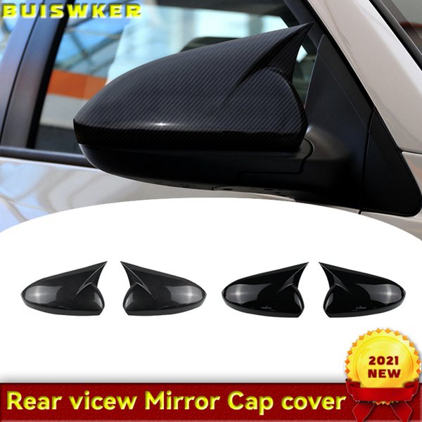 Mirror Cover For Chevrolet Cruze 2008 2009 2010 2011 2012 2013 2014 2015 2016 Accessory Bright Black CAR Shields External Parts