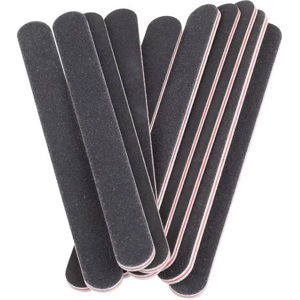 5Pcs Emery Board Nail Files, Straight Sandpaper Files for Nail Art DIY Manicure