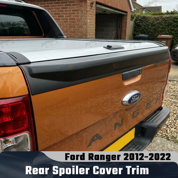 Couverture de spoiler arrière pour Ford Ranger 2012-2022 Wildtrak XLT XLS Raptor T6 T7 T8, protection de couvercle de hayon, accessoires de voiture