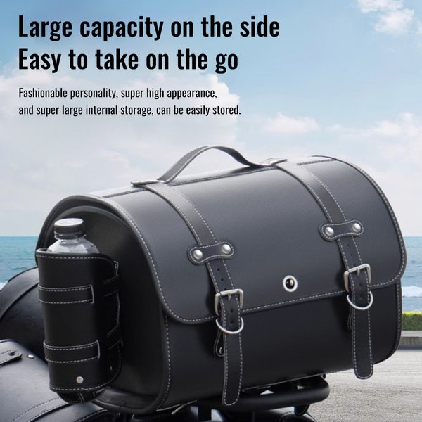 Große Kapazität Wasserdichte Motorrad Hinten Box Motorrad Stamm Box Motorrad Ausrüstung Lagerung Schwanz Box Retro Motorrad Schwanz Tasche