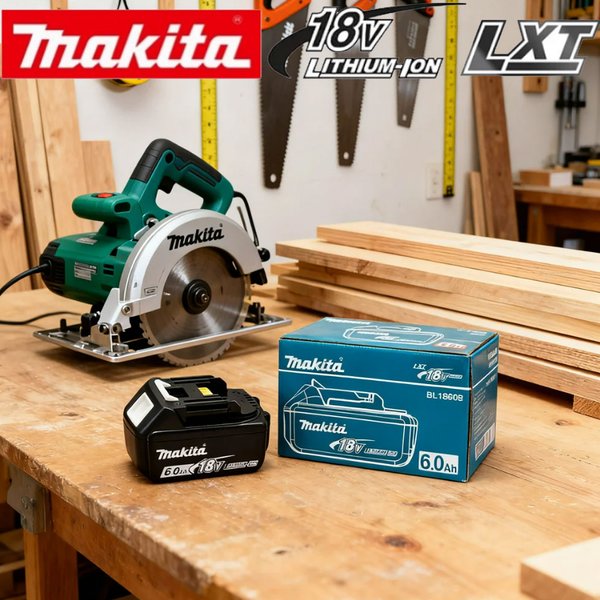 BL1850 do Makita 18V 6Ah Oryginalna Bateria Bl1830 Bl1860 Bl1850B Baterie do Narzędzi Kompatybilne z Bezprzewodową Szlifierką Makita 18 V