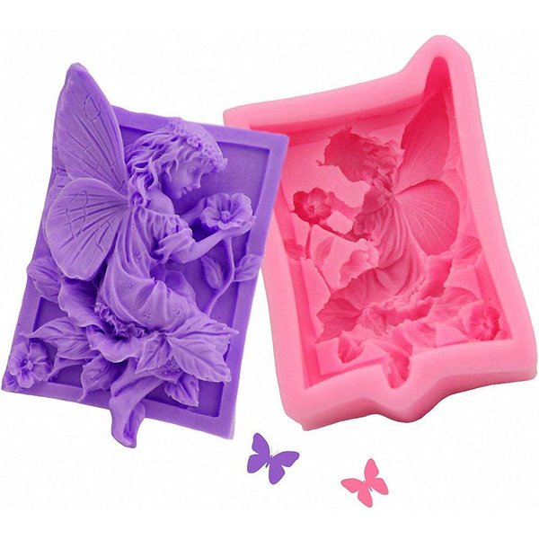 Moules en silicone en argile de résine 3D DegradAngel Flower, moule Regina fait à la main, moule en gel de pton, conception la plus récente, bricolage