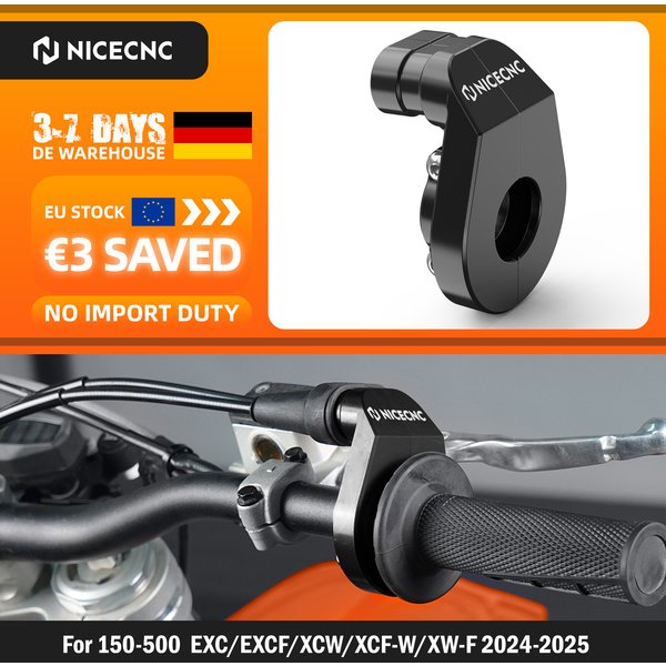 NICECNC 2024-2025 Für KTM EXC 300 EXC 250 EXC-F 350 SXF 450 Für Husqvarna TE 300 FE 250 FE 450 GasGas EC 300 EC 250 Gasdrosselklappenschutz