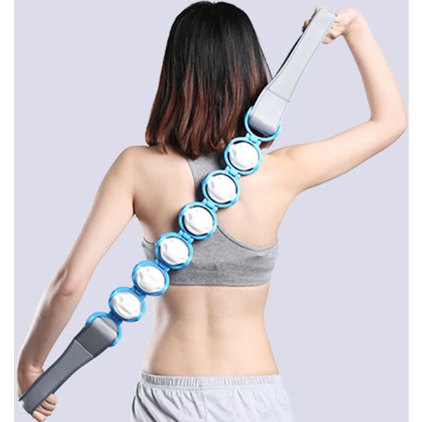Ohio eur de corps long portable, auto-point supérieur et inférieur, nœud roulant, déterminer, rouleau, UL, déclencheur de massage pour le dos, le cou et les pieds initiés