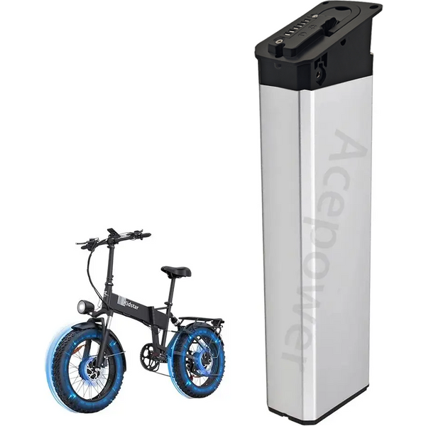 EU-Lager für Ridstar H20 E-Bike 6-Pin-Akku 48V 23Ah Elektrofahrrad-Akku für Ridstar H20 Pro E-Bike-Akku