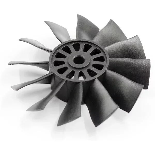 QX-MOTOR 70mm Wentylator Prowadzony Przepływem 12 Łopatowy do Samolotów RC Dronów 70mm EDF Katalizator Napędowy Rura Łopatka Akcesoria
