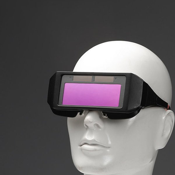Automatisch dimmbare Schweißbrille, Lichtwechsel, automatische Verdunkelung, Anti-Augen-Schutzbrille für Schweißmasken, Brillenzubehör