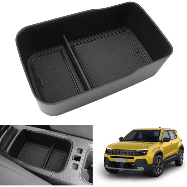 RUIYA für Jeep Avenger 2023 2024 2025 2026 Auto Mittelkonsole Staufach Auto Innenraum Jeep Avenger 2025 Zubehör