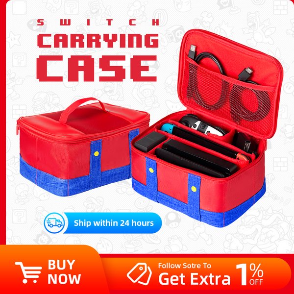 Grand étui de protection de transport pour Switch OLED Console Pro contrôleur sac de rangement de voyage étui pour accessoires de commutation