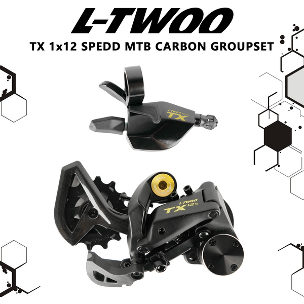 NOWOŚĆ! LTWOO TX 1x12 Przerzutka ze stopu aluminium + Stabilizująca tłumienie drgań karbonowa tylna przerzutka 12s