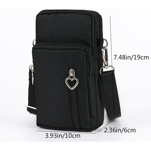 Neue Handytasche Damen Umhängetasche Koreanische Version Mini kleine Tasche Setzen Sie Handytasche hängen Sie die Halstasche im Sommer