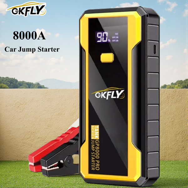 Tragbares 4000A 8000A Auto-Starthilfegerät Autobatterie-Booster 12V Auto-Startvorrichtung 74Wh Powerbank Benzin Diesel Auto-Starter